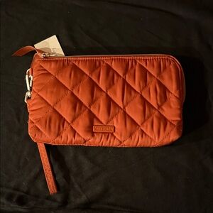 Vera Bradley Quilted Red Wristlet